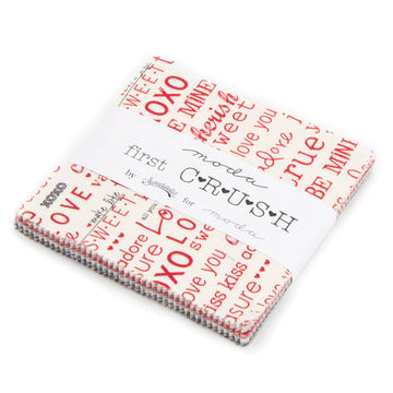 First Crush Charm Pack by Sweetwater for Moda