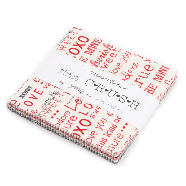 First Crush Charm Pack by Sweetwater for Moda