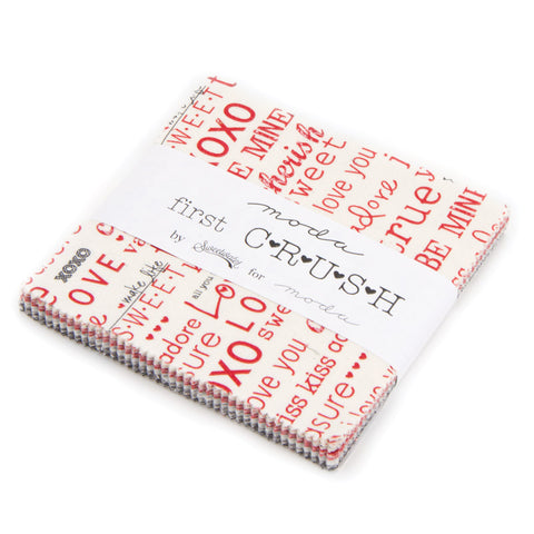 First Crush Charm Pack by Sweetwater for Moda