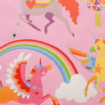 Monkey's Bizness Magic Rainbow Shine in Pink by Alexander Henry 8478-B