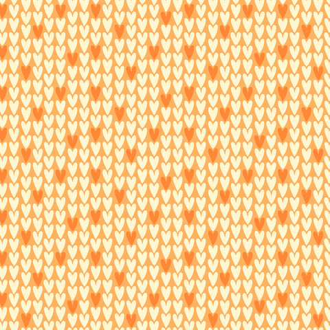 Squeeze Hearts in Tangerine by Dana Willard 90299-56