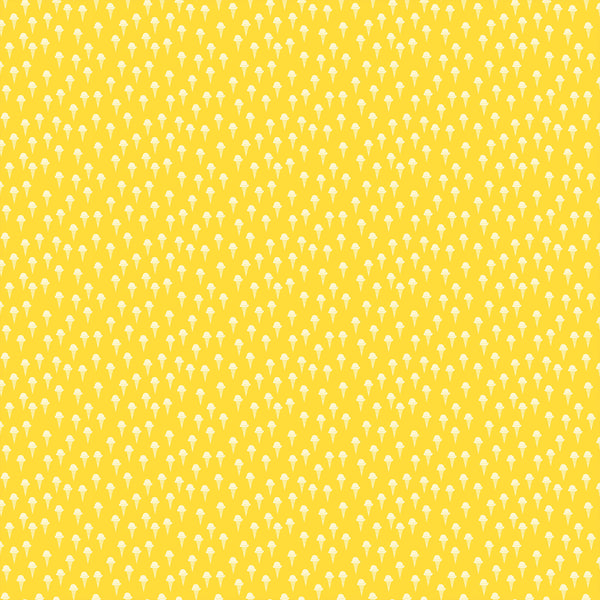 Squeeze Ice Cream Cones in Yellow by Dana Willard 90301-52