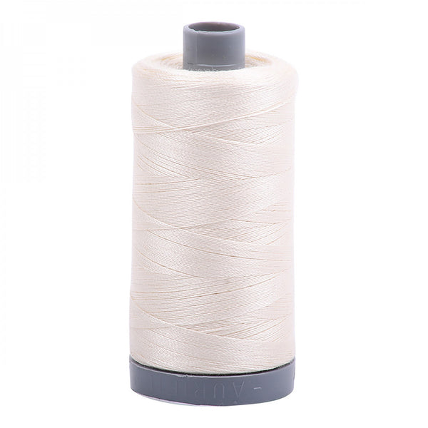 Aurifil Cotton Mako Thread 28wt 820yards 2026 Chalk