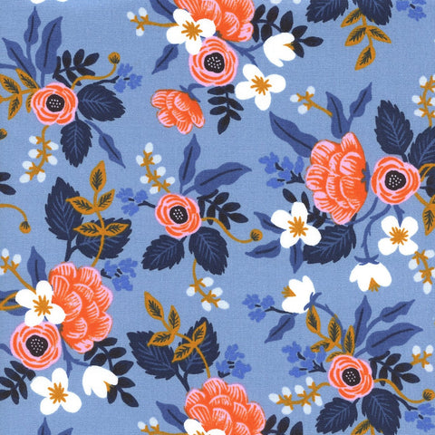 Les Fleurs Birch in Periwinkle by Rifle Paper Co AB8003-001