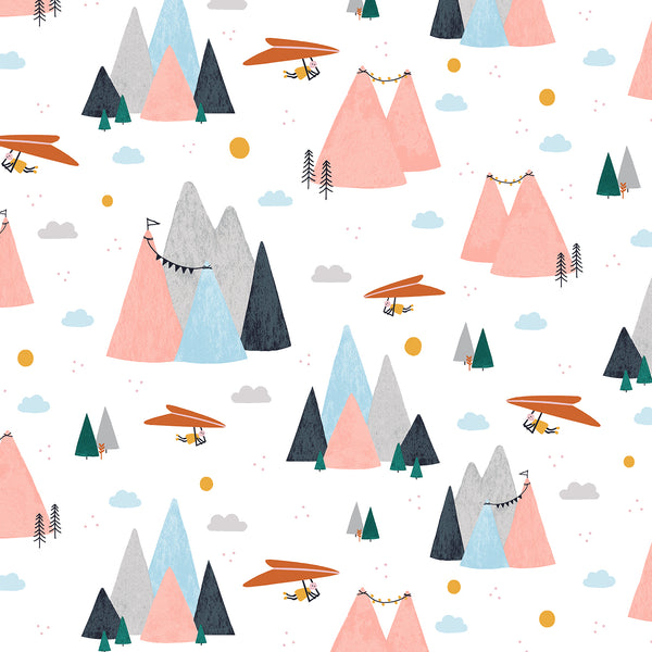 Summer Skies Mountain Skies in Blush by Aljit Emmens AE200-BL3