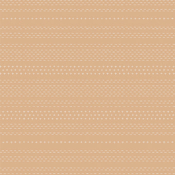 All is Well Sashiko Mending in Tan by AGF Studio ALW-22401
