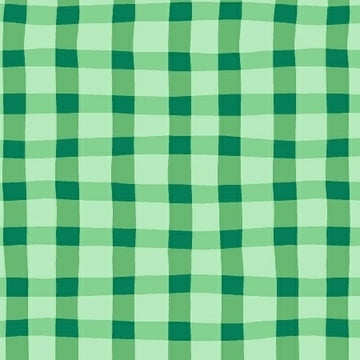 ANIMAL ABCs Plaid in Green by Whistler Studios for Windham Fabrics