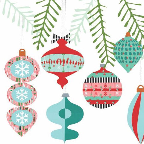 A Very Retro Christmas Applique Kit LCQF163005L