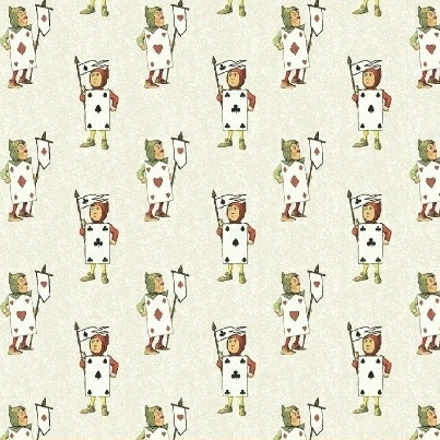 Adventures in Wonderland Mini Card Army by Whistler Studios for Windham Fabrics