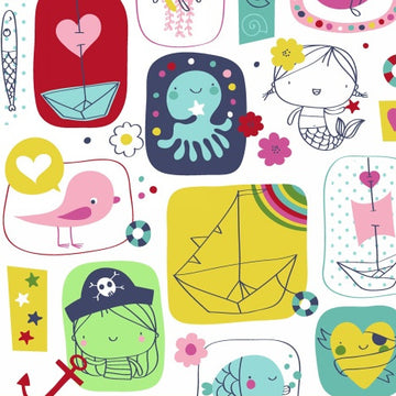 Ahoy Matey The Sea Fabric by Windham Fabrics