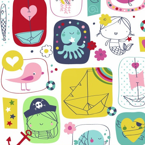 Ahoy Matey The Sea Fabric by Windham Fabrics