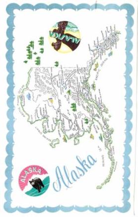 Alaska Tea Towel by Moda Home