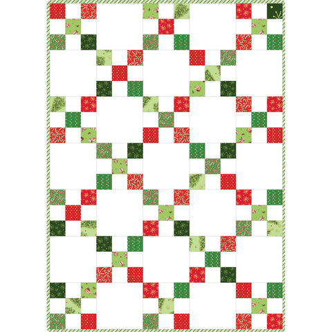 All the Trimmings Irish Chain Quilt Kit