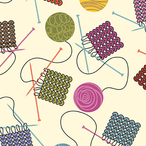 All's Wool That Ends Wool Knit Flick in Cream by Kanvas Studio