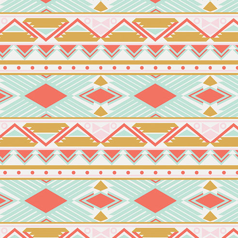 Anna Elise Tribal Study Aura in Primrose Belle by Bari J for Art Gallery Fabrics