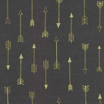 Arrow Flight Arrows in Coin by Michael Miller Fabrics