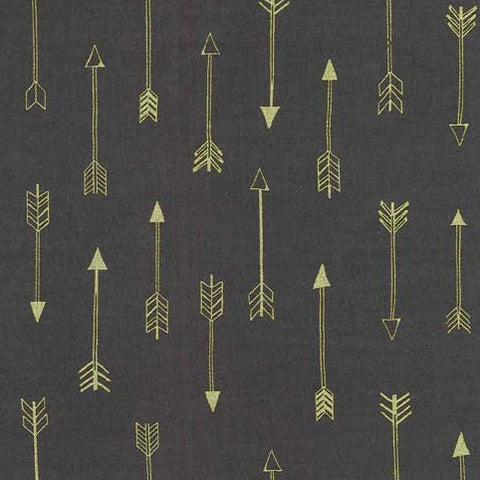 Arrow Flight Arrows in Coin by Michael Miller Fabrics