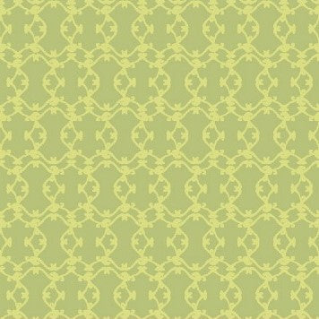 Art Journal Chain Link Green by Bari J Fat Quarter (18x22)