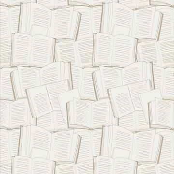 Bookish Page Turner in White by Sharon Holland BKS-63512