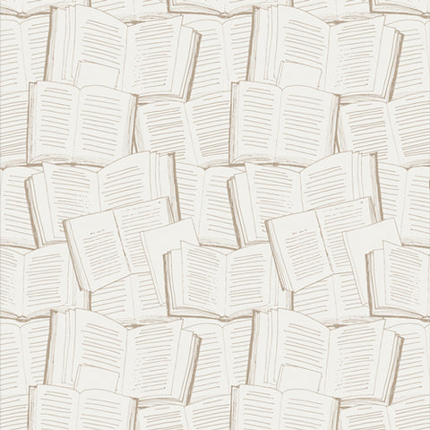 Bookish Page Turner in White by Sharon Holland BKS-63512