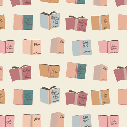 Bookish Passport in Cream by Sharon Holland BKS-63514