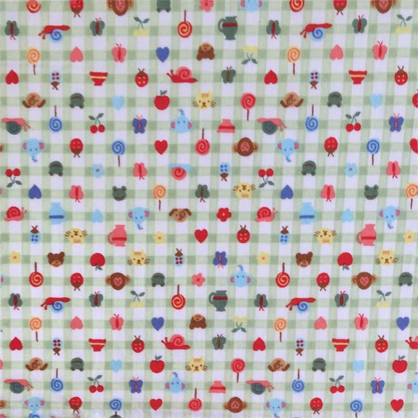 Baby Gingham in Green by Alexander Henry