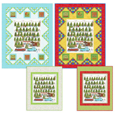 Best Tree on the Lot Quilt Patterns by Northcott Fabrics