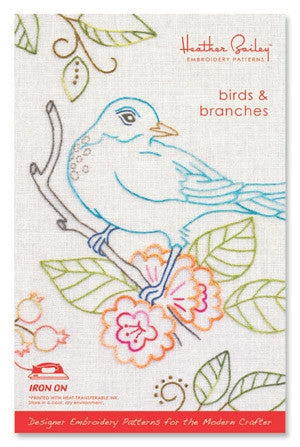 Birds & Branches Embroidery Pattern by Heather Bailey