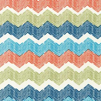 Blythe Chevron in park by Robert Kaufman Fabrics