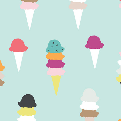 Boardwalk Delight I Scream You Scream by Dana Willard for Art Gallery Fabrics