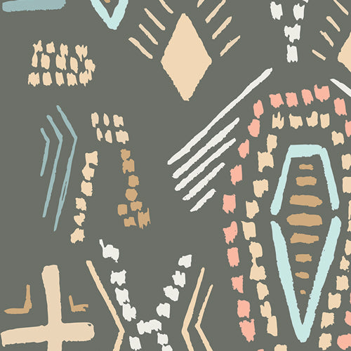 Bound Macrame in Cave by April Rhodes for Art Gallery Fabrics