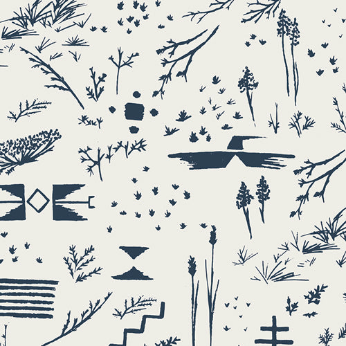 Bound Survey in Ore by April Rhodes for Art Gallery Fabrics