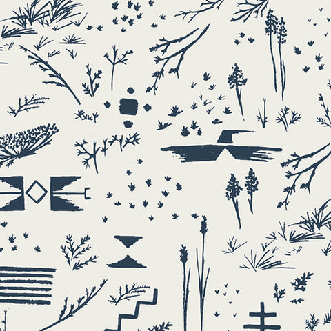 Bound Survey in Ore by April Rhodes for Art Gallery Fabrics