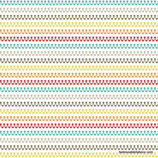 Boy Crazy Stripe in Multi by Riley Blake Designs