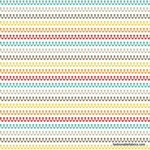 Boy Crazy Stripe in Multi by Riley Blake Designs