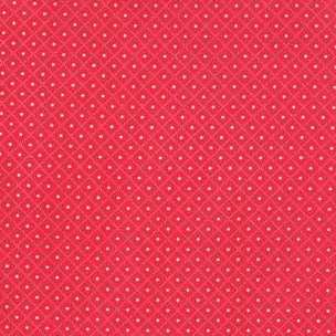 Bumble Berries Floral Dots on Red by The Jungs for Moda