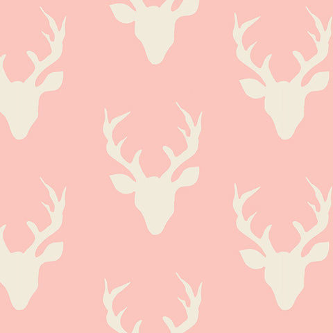Buck Forest Pink by Bonnie Christine for Art Gallery Fabrics
