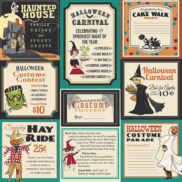 Trick or Treat Main in Teal