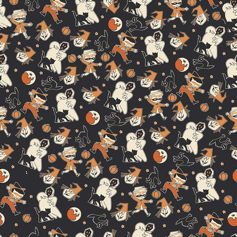 Trick or Treat Toss on Black