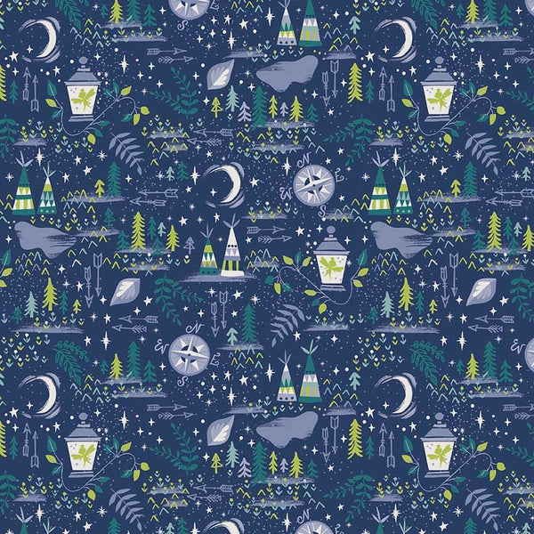 Neverland Lantern in Blue