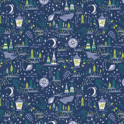 Neverland Lantern in Blue