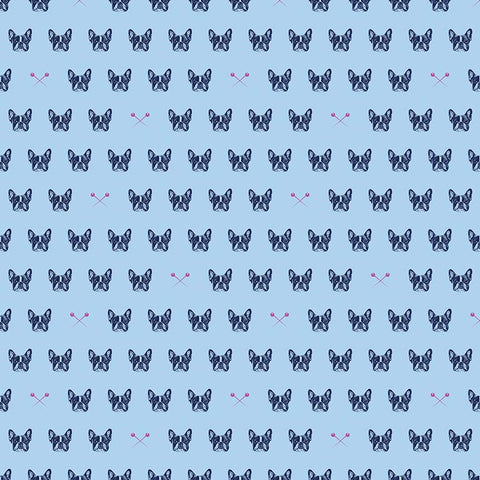 Blue Carolina Edie on Blue