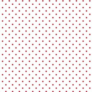 Swiss Dot Red