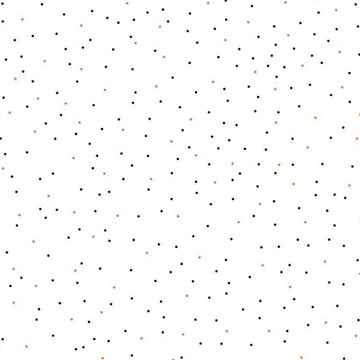 Pin Dot Halloween on White by Lori Holt for Riley Blake Designs