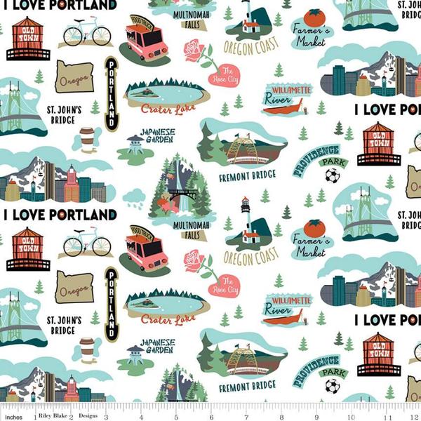 I Love Oregon White