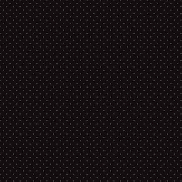 Swiss Dot Tone on Tone Black