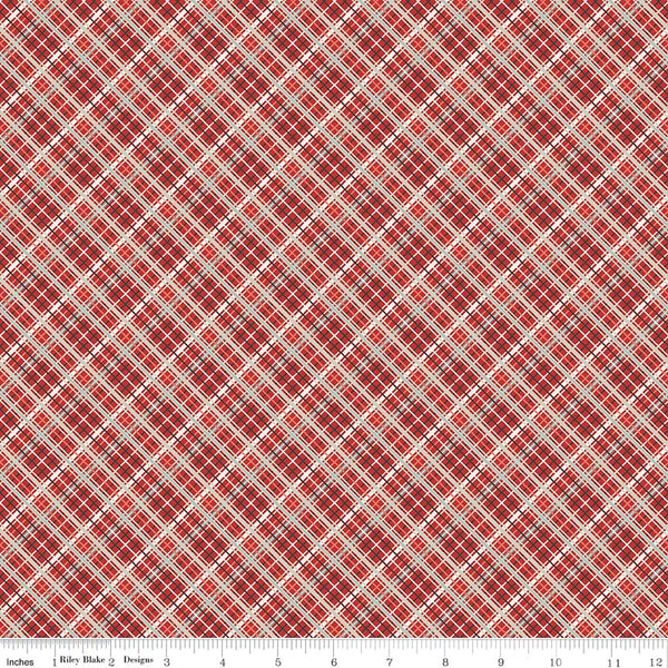 Off Shore Plaid Red