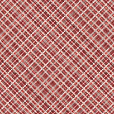 Off Shore Plaid Red