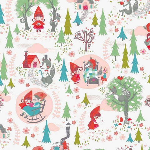 Little Red in the Woods Main Cream