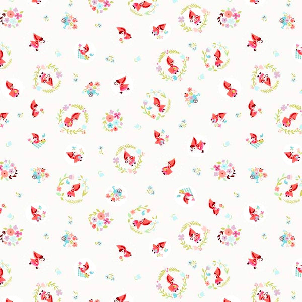 Little Red in the Woods Toss Cream